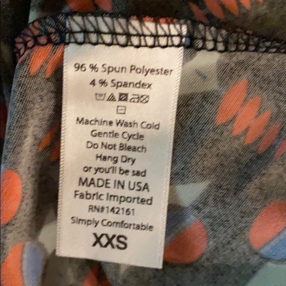 NEW LuLaRoe Geometric Print Maxi Skirt XXS - Picture 12 of 12